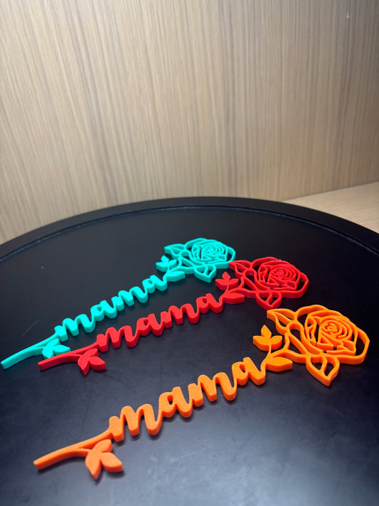 Mama bookmark| add to flowers or plant pot