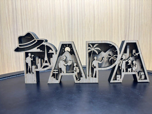 Father’s Day Wooden "PAPA" Sign