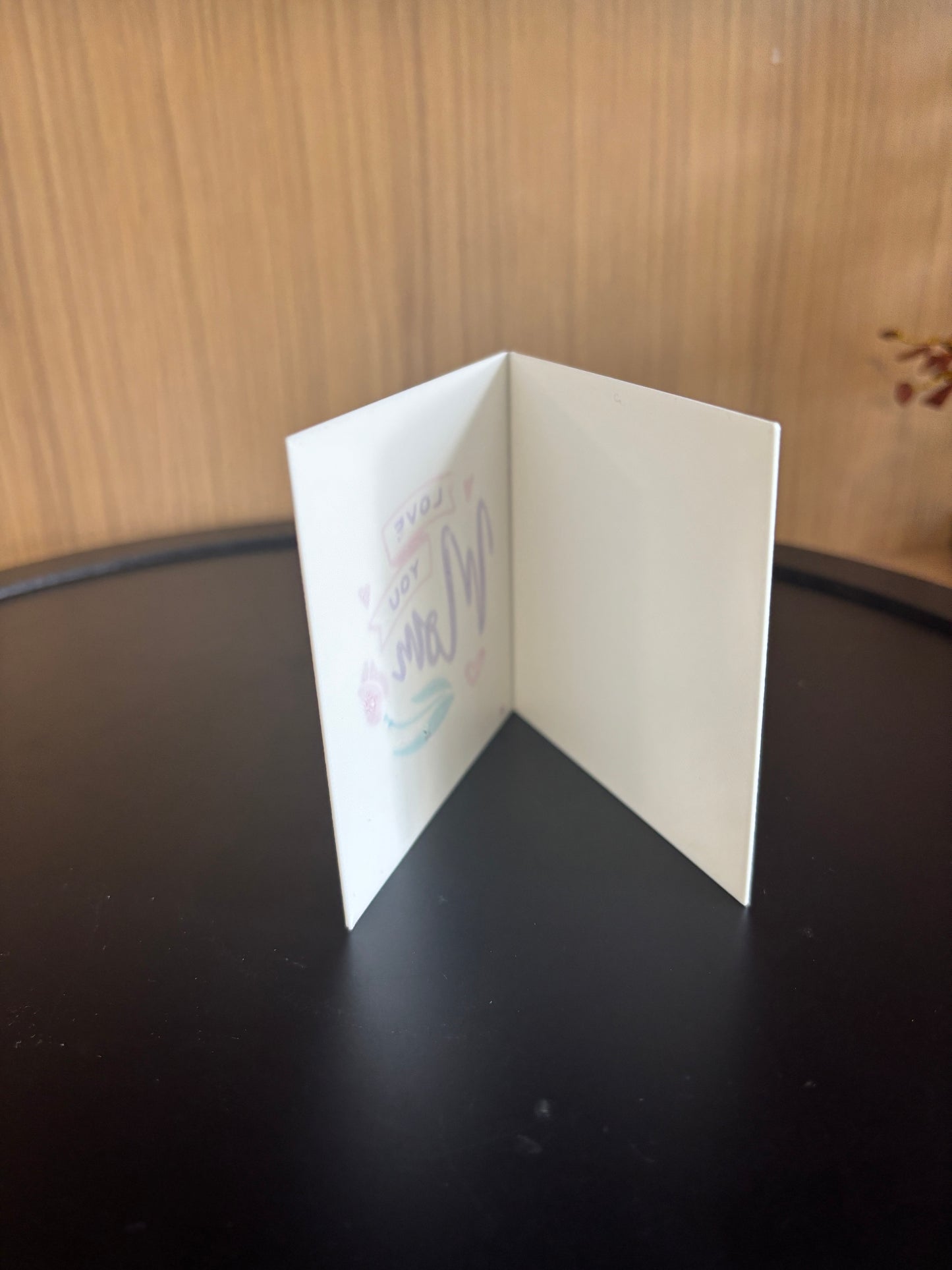 3D Printed Card for Mom - Mother's Day card