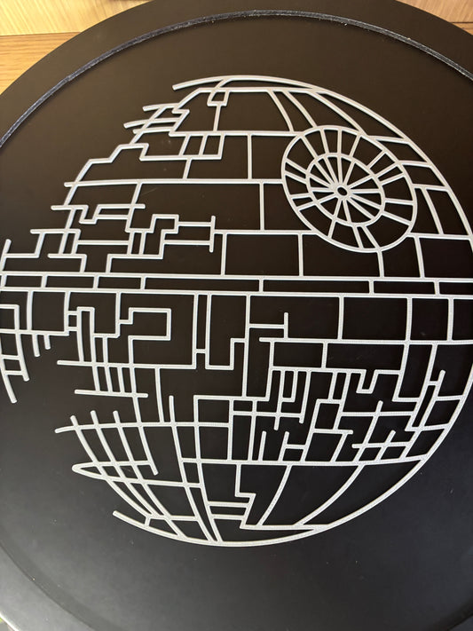 Galactic Battle Station Wall Art