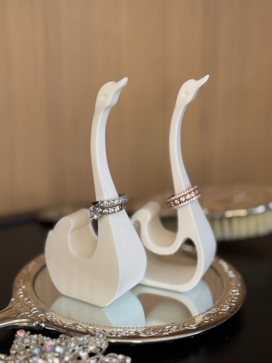 Swan Couple Ring Holder - 2 Ring holders