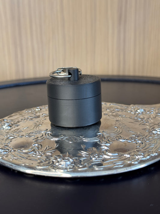 Keychain Ring Box | Travel Jewelry Holder | Travel Pill Box