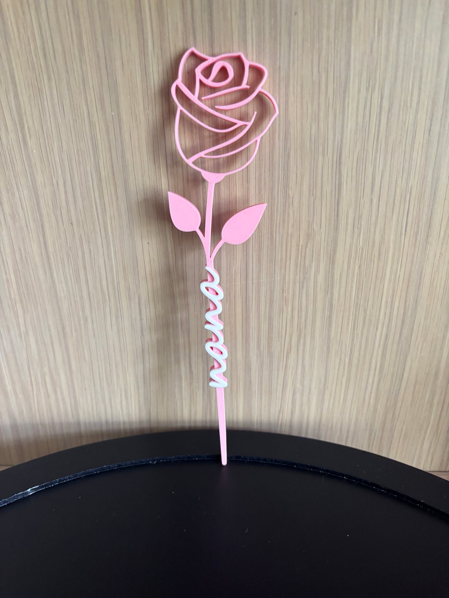 Custom name rose