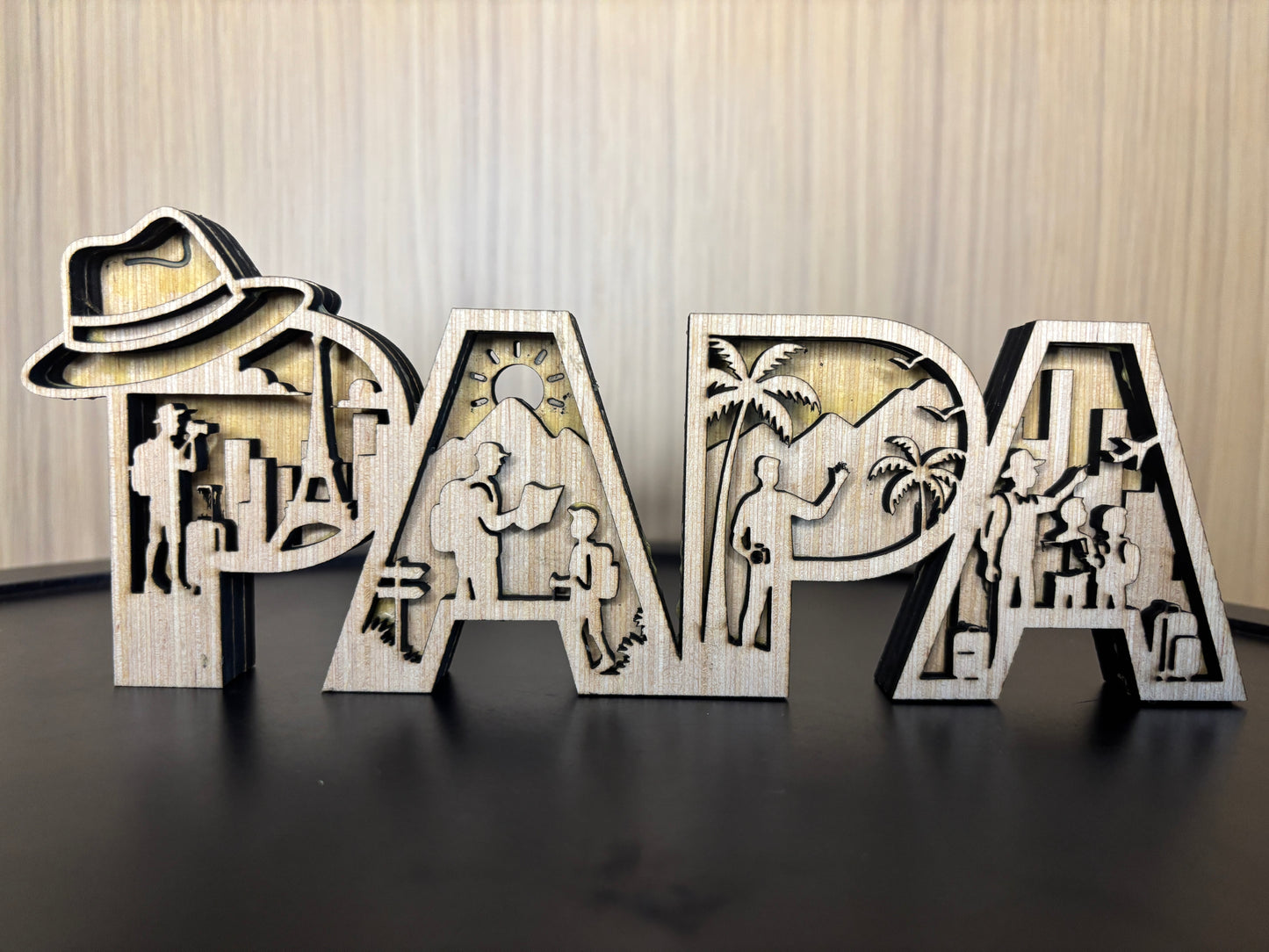Father’s Day Wooden "PAPA" Sign
