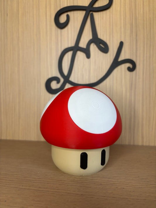 Super saving bank | super mushroom piggy bank