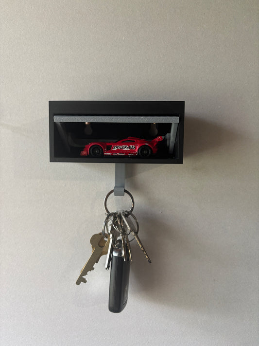 Garage key holder - car display