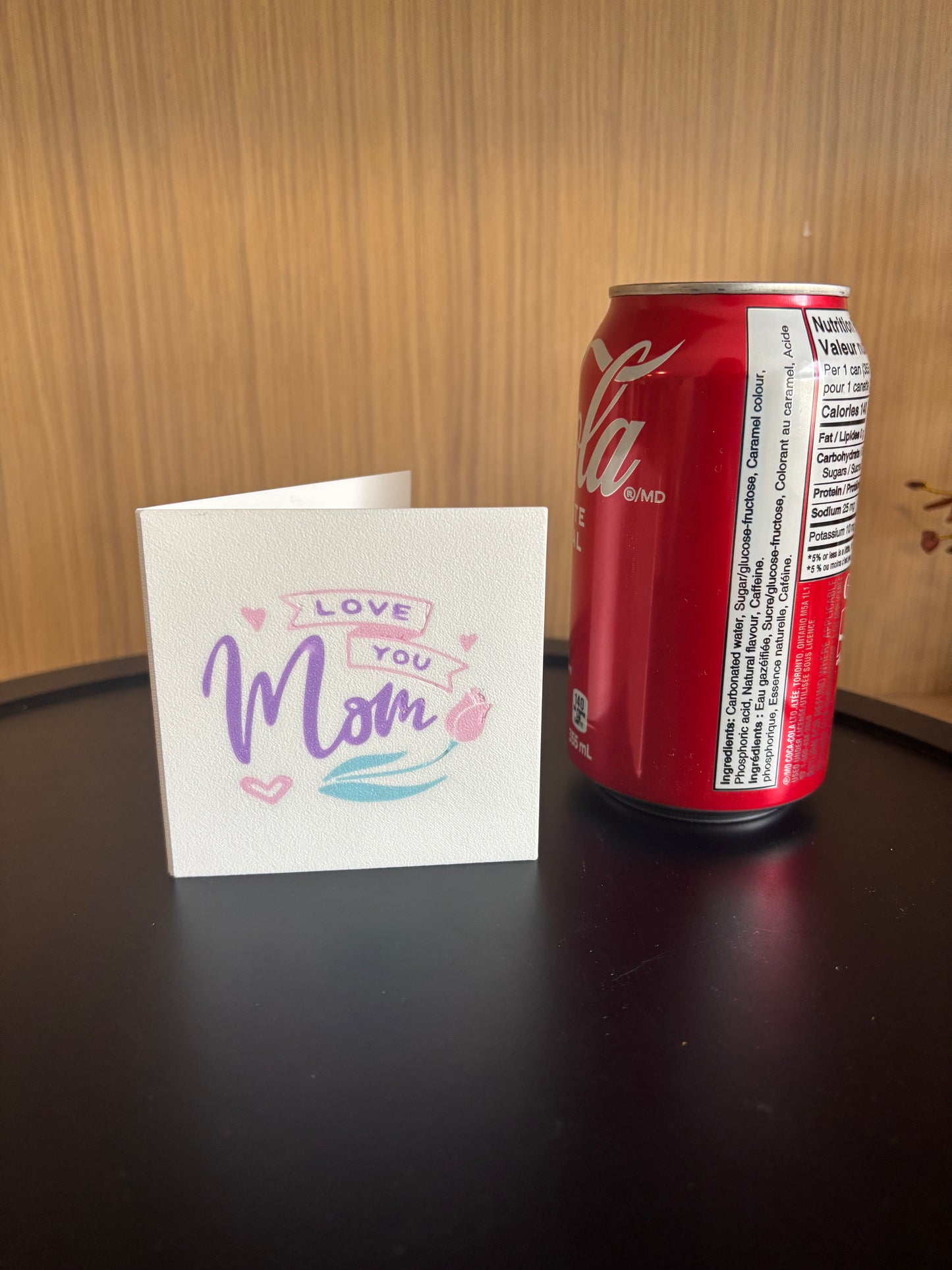 3D Printed Card for Mom - Mother's Day card