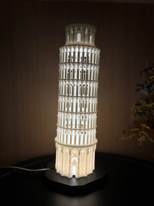 Leaning Tower of Pisa Lamp