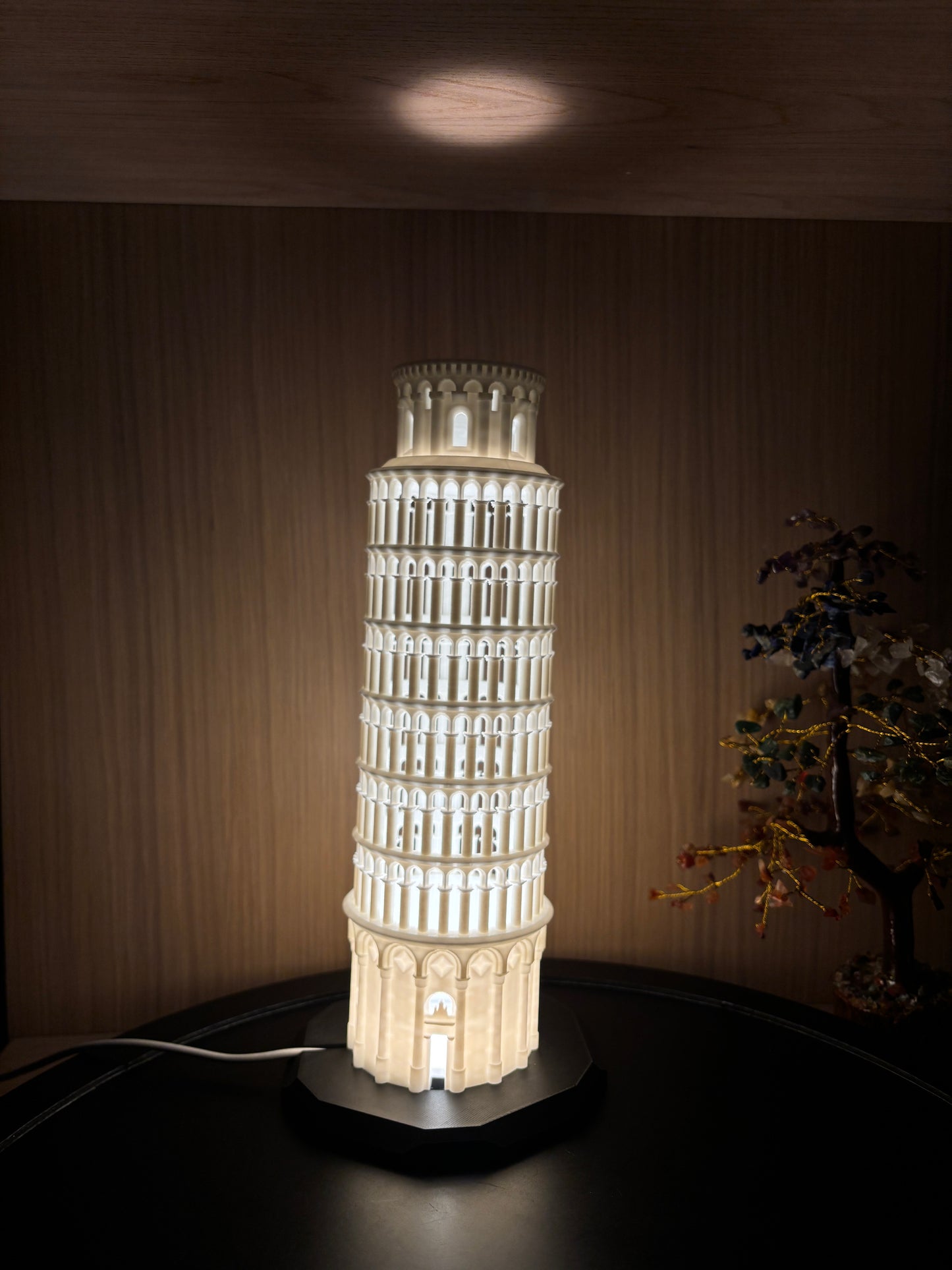 Leaning Tower of Pisa Lamp