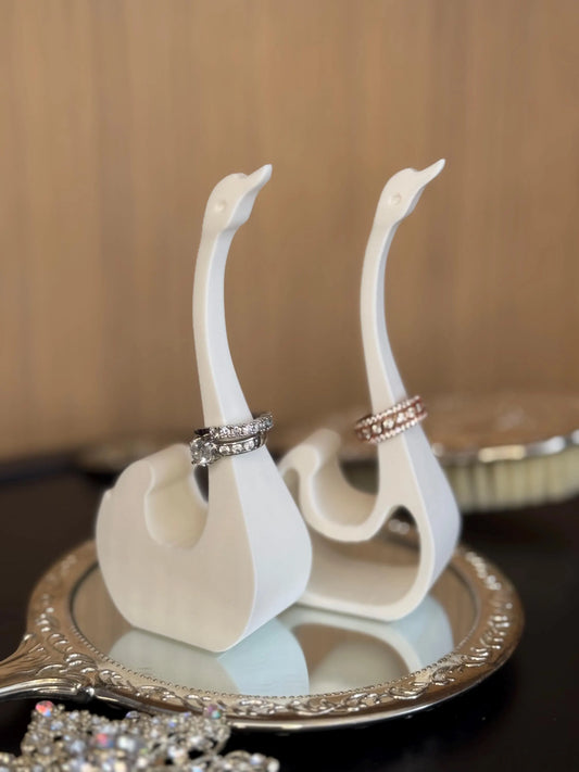 Swan Couple Ring Holder - 2 Ring holders